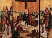 MASTER of the Life of the Virgin Triptych of Canon Gerhard ter Streegen de Monte France oil painting artist